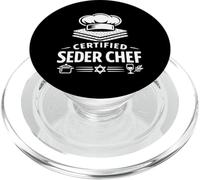 Certified Seder Chef Cooking Lover Mom Dad Best Passover PopSockets PopGrip per MagSafe