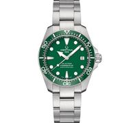 Certina, DS Action Diver 38 mm Powermatic 80, acciaio inossidabile, Swiss Automatic, orologio, verde, acciaio inossidabile (C0488071109100)