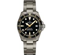 Certina, DS Action Diver 38 mm Powermatic 80, Titanium, Swiss Automatic, Orologio, Nero, Titanio, 19, (C0488074405100)