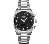 Certina DS Multi-8 Men's Watch, Black Dial, Stainless Steel Bracelet