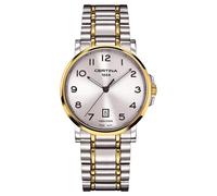 Certina - Orologio da polso, analogico al quarzo, acciaio INOX, Uomo