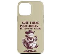 Certo che faccio scelte sbagliate, ma lo faccio con stile Custodia per iPhone 13 Pro Max