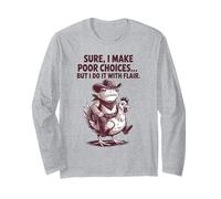 Certo Che Faccio scelte sbagliate, ma Lo Faccio con Stile Maglia a Manica