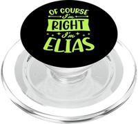 Certo che ho ragione I'm Elias Nome personalizzato PopSockets PopGrip per MagSafe
