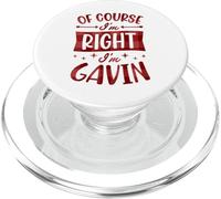 Certo che ho ragione I'm Gavin Nome personalizzato PopSockets PopGrip per MagSafe