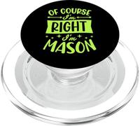 Certo che ho ragione I'm Mason Nome personalizzato PopSockets PopGrip per MagSafe