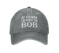 Certo che ho ragione, sono Bob. Cappello da baseball da donna con design.