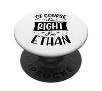 Certo che ho ragione Sono Ethan Nome personalizzato PopSockets PopGrip Adesivo