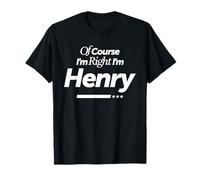Certo Che Ho Ragione, Sono Henry Maglietta
