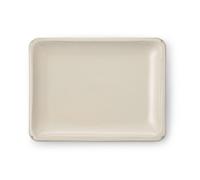 Certrè - Sottovaso rettangolare per Bonsai in gres 18x14x2 cm