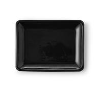 Certrè - Sottovaso rettangolare per Bonsai in gres 23,6x18,5x2 cm