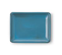 Certrè - Sottovaso rettangolare per Bonsai in gres 23,6x18,5x2 cm