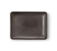 Certrè - Sottovaso rettangolare per Bonsai in gres 23,6x18,5x2 cm