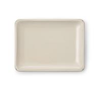 Certrè - Sottovaso rettangolare per Bonsai in gres 33,8x26,2x2,3 cm