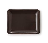 Certrè - Sottovaso rettangolare per Bonsai in gres 33,8x26,2x2,3 cm