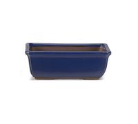CERTRE - Vaso Bonsai Rettangolare in Gres, Modello Venezia, Made in Italy, Colore Blu Elettrico (Smaltato) | 15,5x11,5x5 cm (Prodotto SEMIARTIGIANALE, ci possono essere VARIAZIONI di Colore)