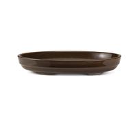 Certrè - Vaso per Bonsai ovale in gres modello Roma 28,5x20x4,5 cm