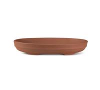 Certrè - Vaso per Bonsai ovale in gres modello Roma 28,5x20x4,5 cm