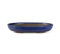 Certrè - Vaso per Bonsai ovale in gres modello Roma 33,5x25,5x5,5 cm