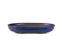 Certrè - Vaso per Bonsai ovale in gres modello Roma 39,5x31x6,5 cm