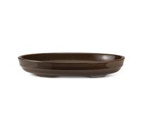 Certrè - Vaso per Bonsai ovale in gres modello Roma 39,5x31x6,5 cm