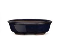 Certrè - Vaso per Bonsai ovale in gres modello Treviso 25x19x8 cm