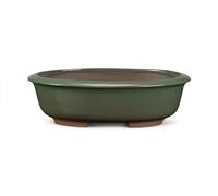 Certrè - Vaso per Bonsai ovale in gres modello Treviso 25x19x8 cm