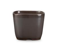 Certrè - Vaso per Bonsai quadrato in gres modello Genova 14x14x10,7 cm