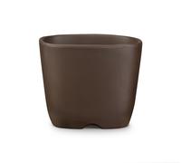 Certrè - Vaso per Bonsai quadrato in gres modello Genova 14x14x10,7 cm