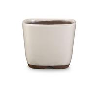Certrè - Vaso per Bonsai quadrato in gres modello Genova 14x14x10,7 cm