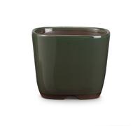 Certrè - Vaso per Bonsai quadrato in gres modello Genova 20x20x15 cm