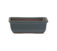 Certrè - Vaso per Bonsai rettangolare in gres modello Venezia 15,5x11,5x5 cm