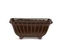 Certrè - Vaso per Bonsai rettangolare in gres modello Verona 27x21x11,5 cm
