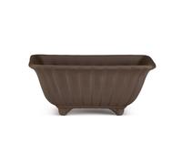 Certrè - Vaso per Bonsai rettangolare in gres modello Verona 27x21x11,5 cm