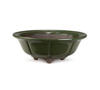 Certrè - Vaso per Bonsai rotondo in gres modello Bologna 35,1x13 cm