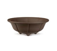 Certrè - Vaso per Bonsai rotondo in gres modello Bologna 35,1x13 cm