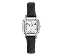 Certus Orologio Donna Acciaio Pelle Nero 644402, bianco