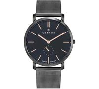 Certus Orologio Uomo Acciaio Nero Milanese 616519, Nero