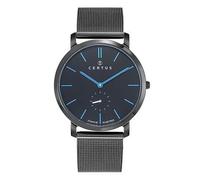 Certus Orologio Uomo Acciaio Nero Milanese 616520, Nero