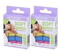 Cerumina Soft Set da 2 2x8 pz Tappi per le orecchie