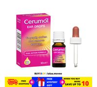 CERUMOL gocce per orecchie per allentare, ammorbidire e rimuovere cerume ceru...