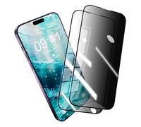 CERUPUIMU Confezione da 2 pellicole protettive per lo schermo compatibili con iPhone X/XS/11 Pro Phone 5,8 pollici privacy vetro temperato anti-peep pellicola antigraffio senza sblocco impronte