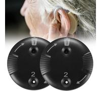 Cerushield Disk, 2 filtri per apparecchi acustici a disco Cerushield per apparecchi acustici, protezione per cerume, filtro per cerume, accessorio professionale portatile per cerume, deflettore