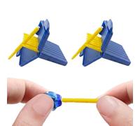 Cerustop - Protezioni per ceretta per apparecchi acustici, 2 pezzi, accessori di ricambio blu, 5 x 3,5 cm, compatibili con apparecchi acustici Starkey