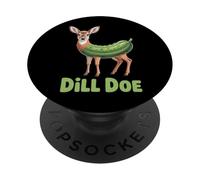 Cerva Cetriolo Aneto Dill Doe Gioco Di Parole PopSockets PopGrip Adesivo