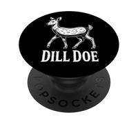 Cerva Cetriolo Aneto Dill Doe Gioco Di Parole PopSockets PopGrip Adesivo