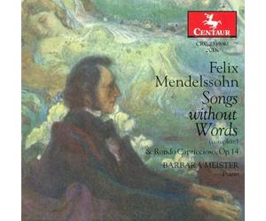 CERVANTES / SAUMELL Song Without Workds / Rondo Capriccioso (CD)