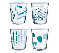 Cerve Set 4 Bicchieri da Tavola Acqua Vino Mood Aura 315 ml