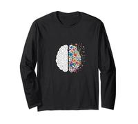 Cervello Logica e creatività Maglia a Manica