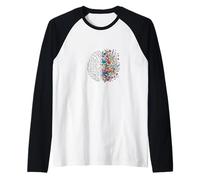 Cervello Logica e creatività Maglia con Maniche Raglan
